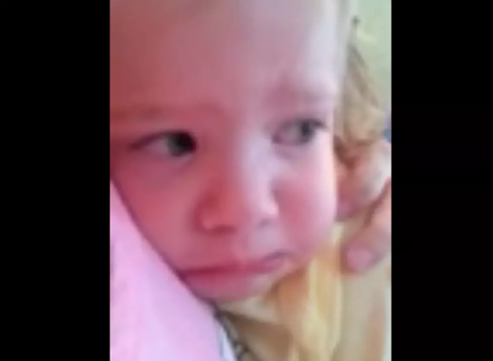 This Two Year Old Girl is Beyond Upset When She Realizes Her Dad Shaved His Monster Beard