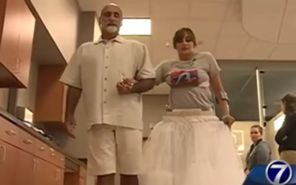 A Paralyzed Bride Walks Down the Aisle with Her Dad