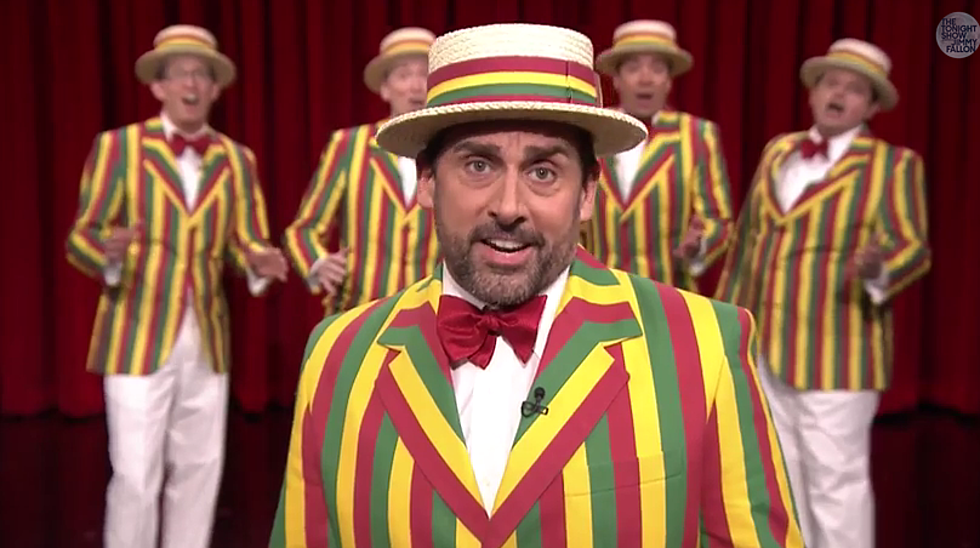 Jimmy Fallon’s ‘Ragtime Gals’ Perform ‘Sexual Healing’ With Steve Carell (VIDEO)