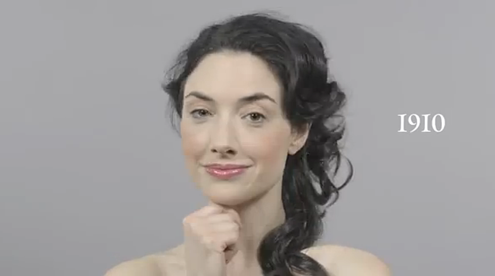 100 Years of Beauty in 60 Seconds [VIDEO]