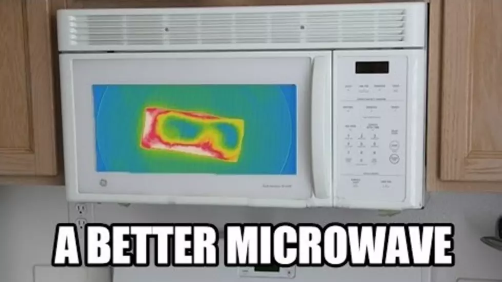 Neat Idea – Thermal Camera Installed on Microwave
