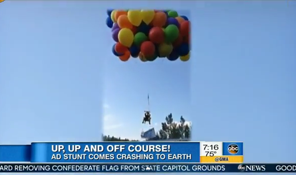 Up, Up, and Are You Serious? Man Soars Over Calgary in Lawn Chair, Balloons [VIDEO]