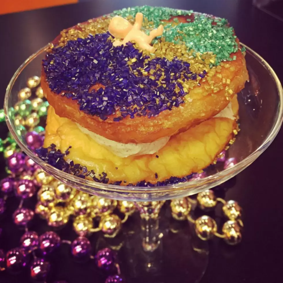 Tom + Chee Rolls Out King Cake Donut, Let&#8217;s the Good Times Roll [PHOTO]