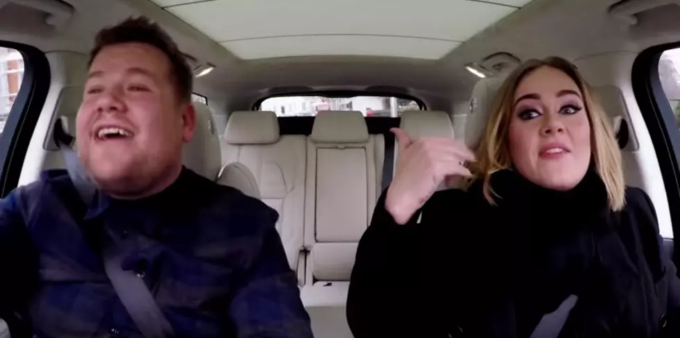 James Corden Does Carpool Karaoke With Adele (VIDEO)