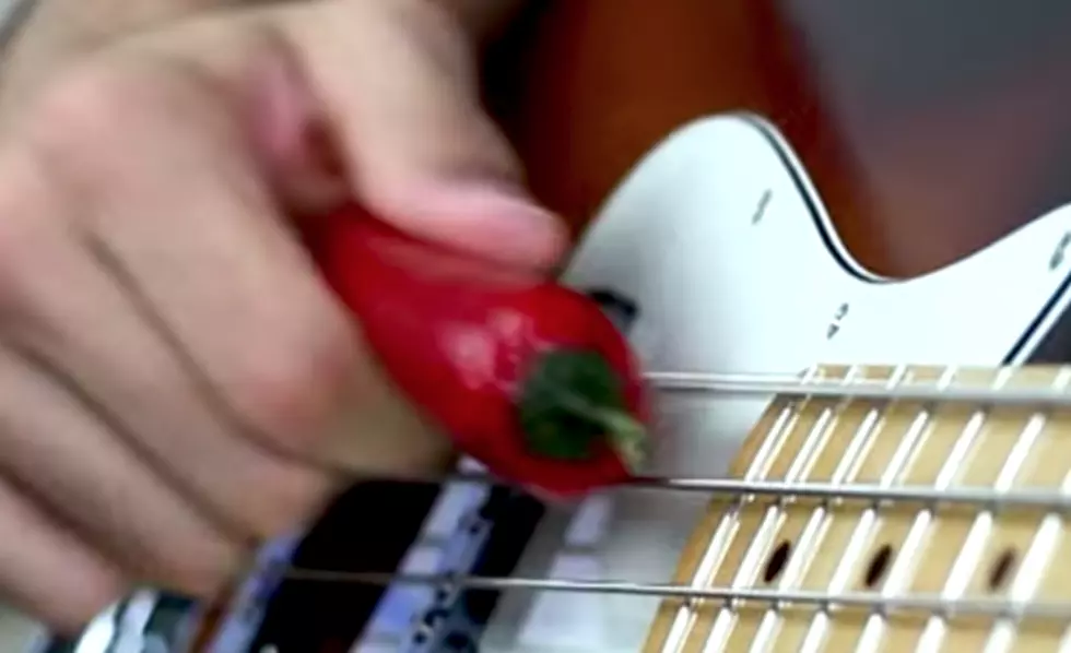 Red Hot Chilli Peppers Song Covered Using An Actual Red Hot Chilli Pepper [VIDEO]