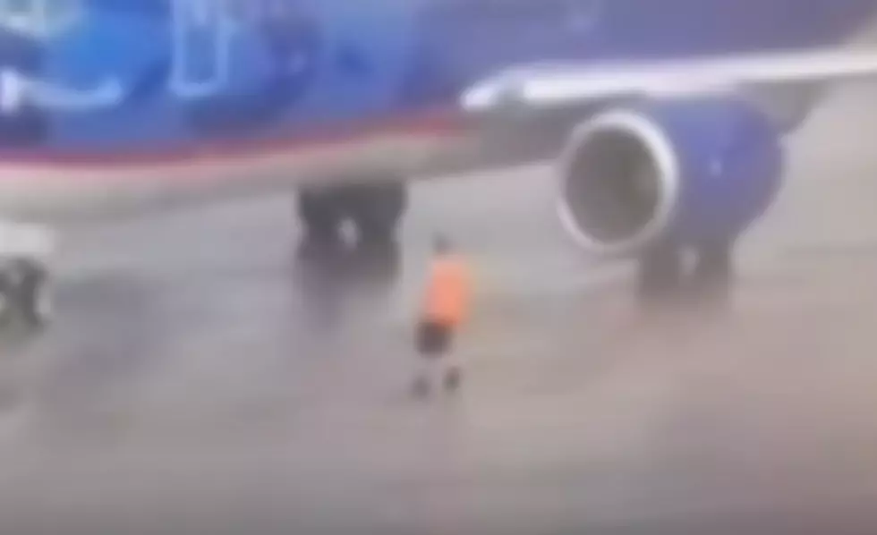 Airport Worker Gets Struck By Lightning On The Tarmac [VIDEO]