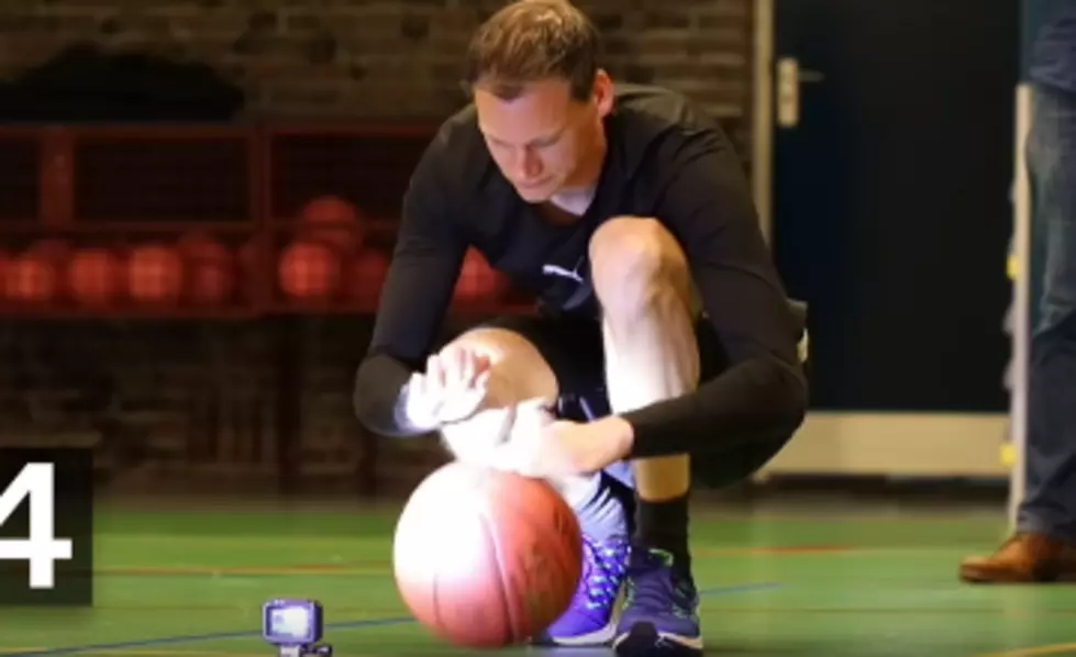 Man Obliterates World Record For Most Basketball Bounces in a Minute [VIDEO]