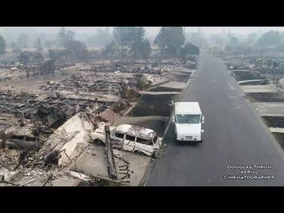 Emotional Video Shows Mailman Delivering to a Fire-Scorched Neighborhood in CA