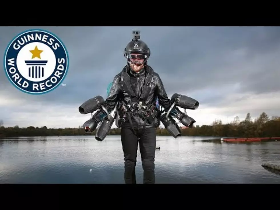 Man Sets Speed Record For Human Jet Suit [VIDEO]