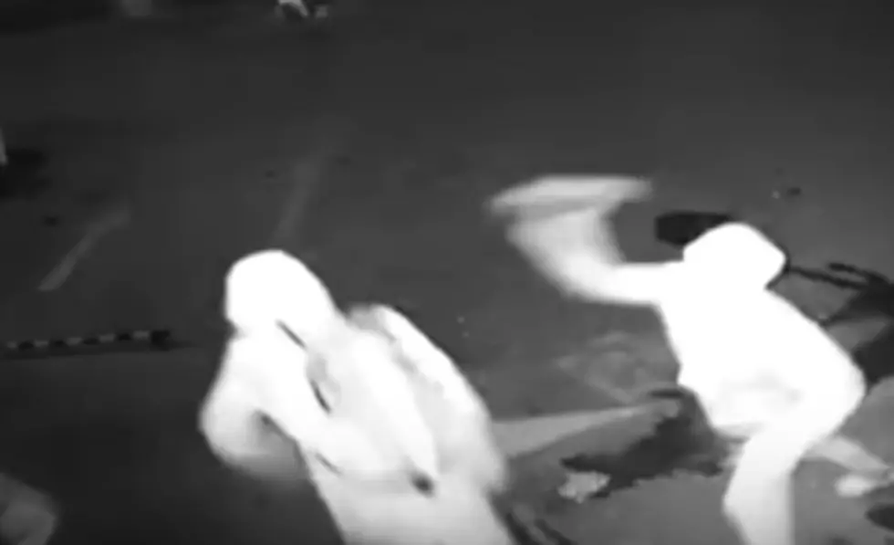 Burglar Throws Brick, Knocks his Partner Out Cold [VIDEO]
