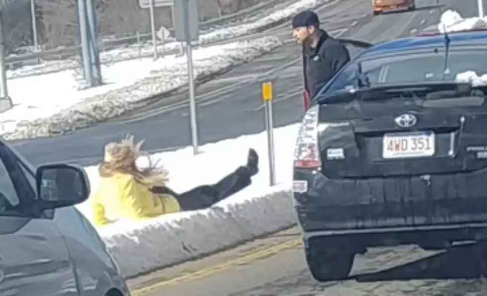 Road Rage Leaves Woman Shoved to the Ground [VIDEO]