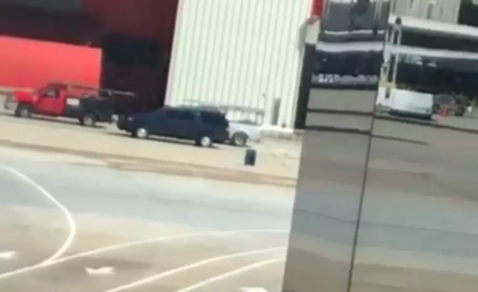 Hilarious Video Shows Stray Luggage Rolling Around a Tarmac