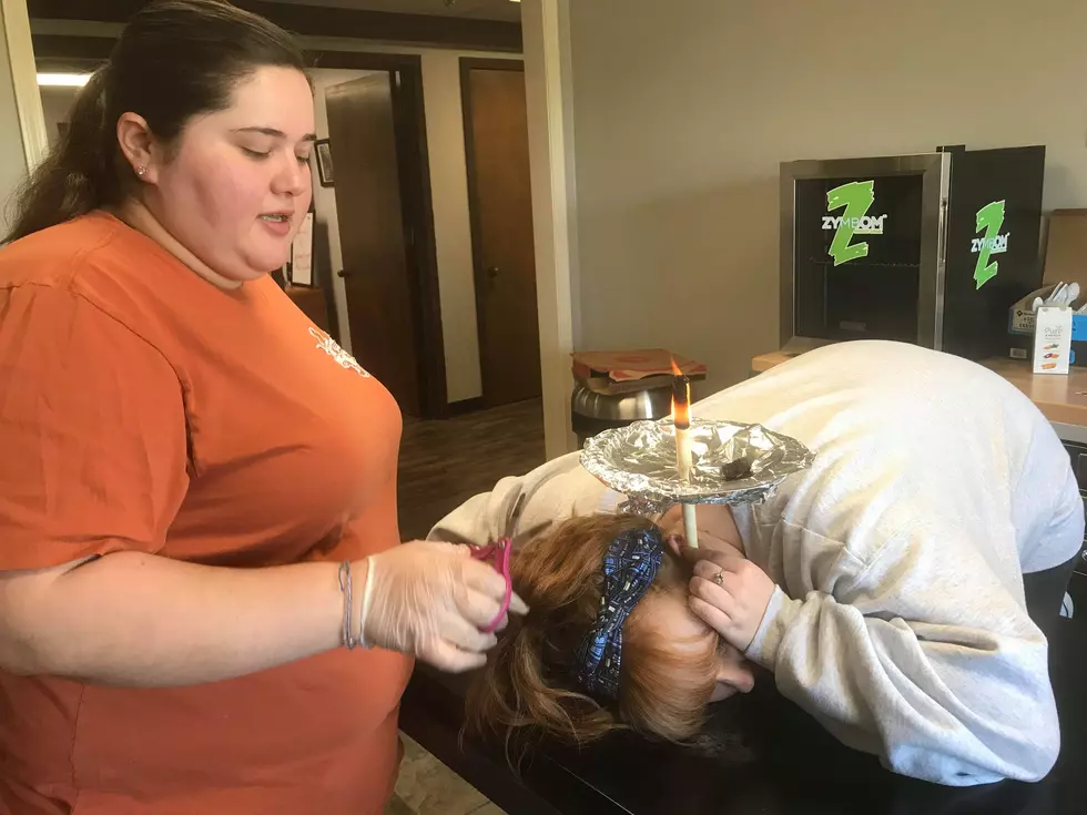 Ginger Attempts Ear Candling [Video]