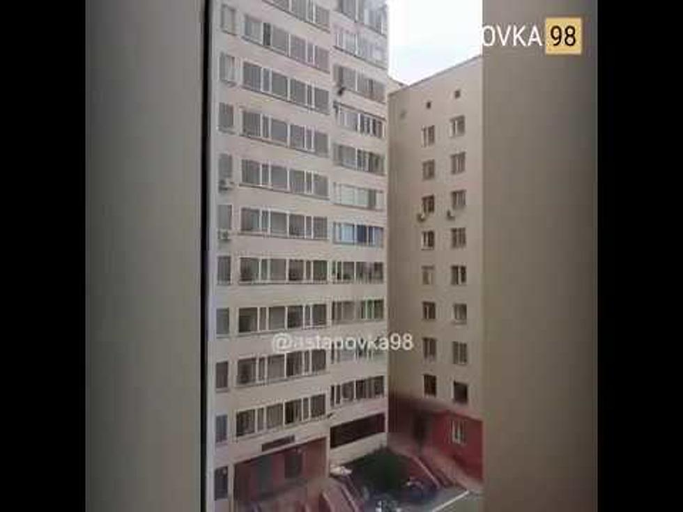 Boy Falls From 10 Story Window, Miraculously Caught by Neighbor [VIDEO]