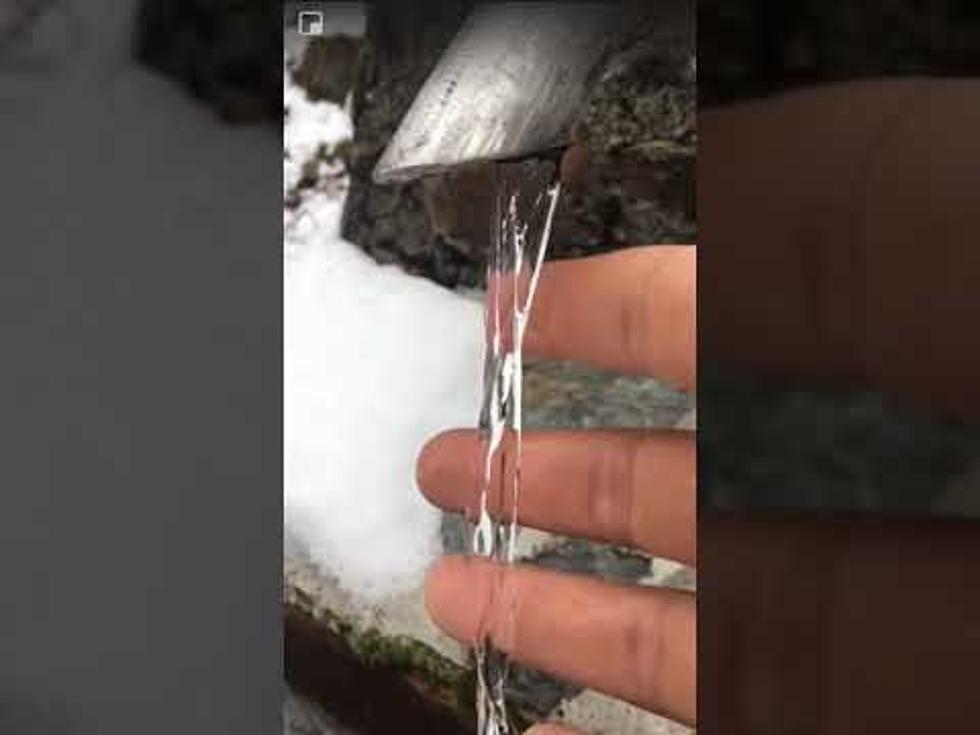 ILLUSION: Flowing Water Looks Completely Frozen [VIDEO]