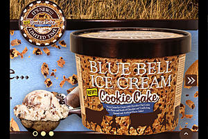 New Blue Bell Flavor Cookie Cake Ice Cream