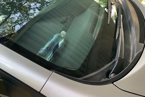 Water Bottles Left in Hot Car Can Cause a Fire
