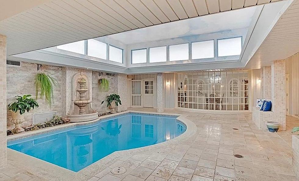 Stunning Shreveport Home Has Indoor Pool, Tons of Built-Ins, More