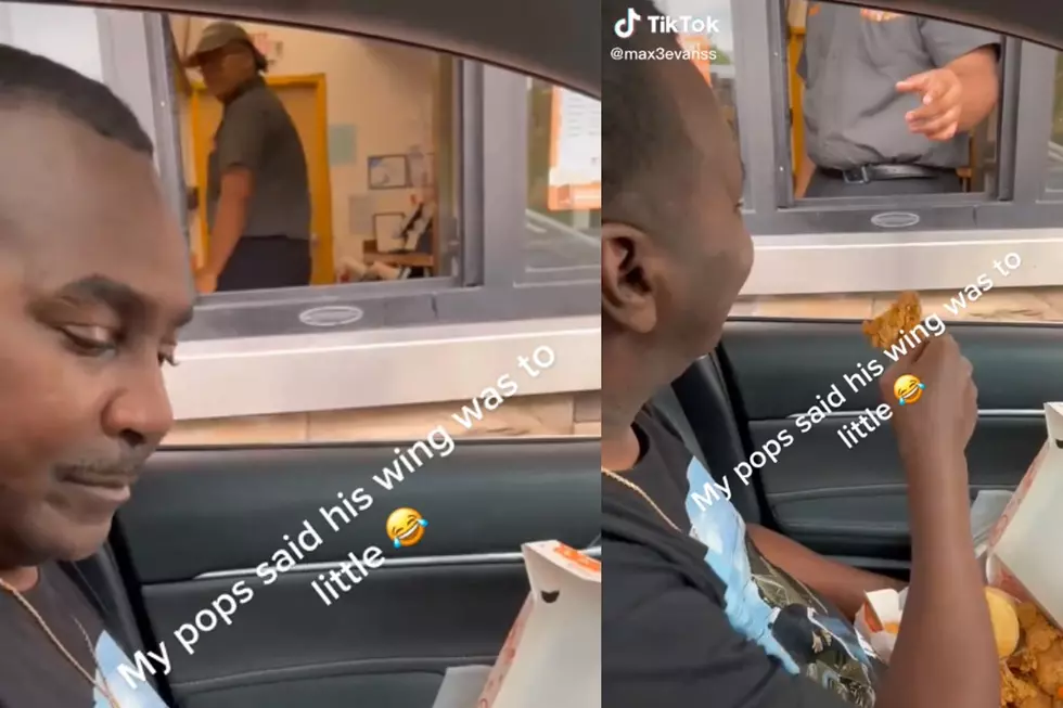 Dad Goes Viral After He Claims Popeye’s Wing Shorted Him