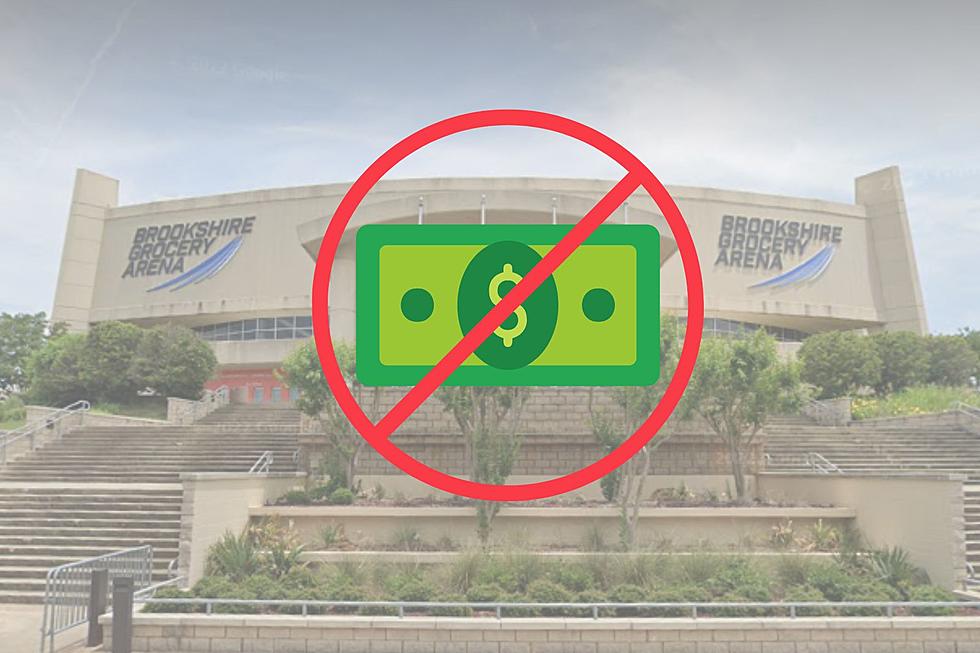 No More Cash at the Brookshire Grocery Arena Box Office