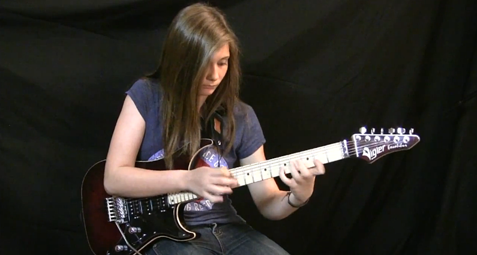 Watch a 14-Year-Old Girl Shred the Guitar Solo from Van Halen’s ‘Eruption’