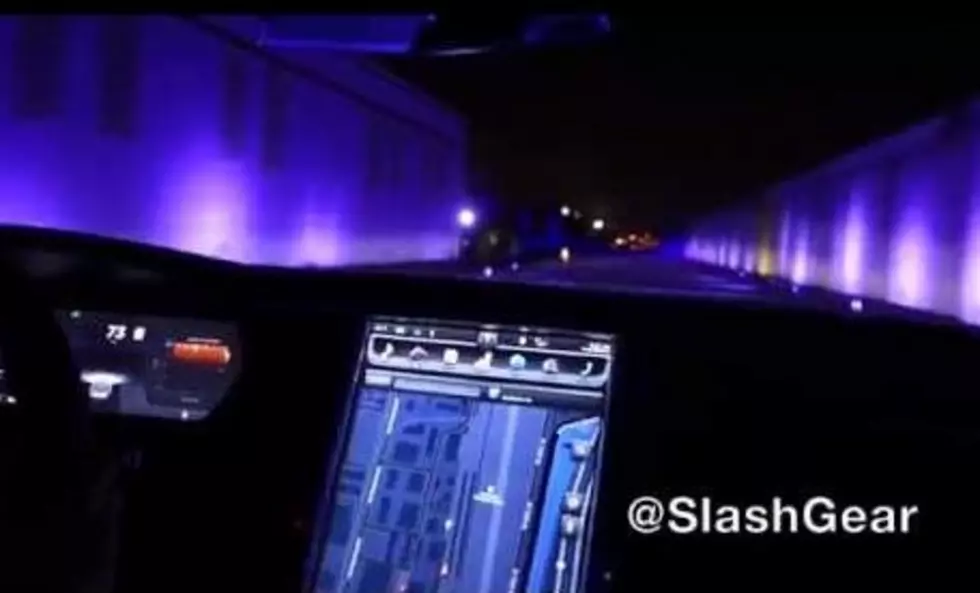 Test Driving in a Tesla Model S