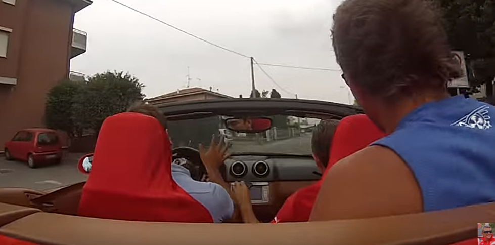 Watch This Douche Crash A Ferrari On A Test Drive [VIDEO]