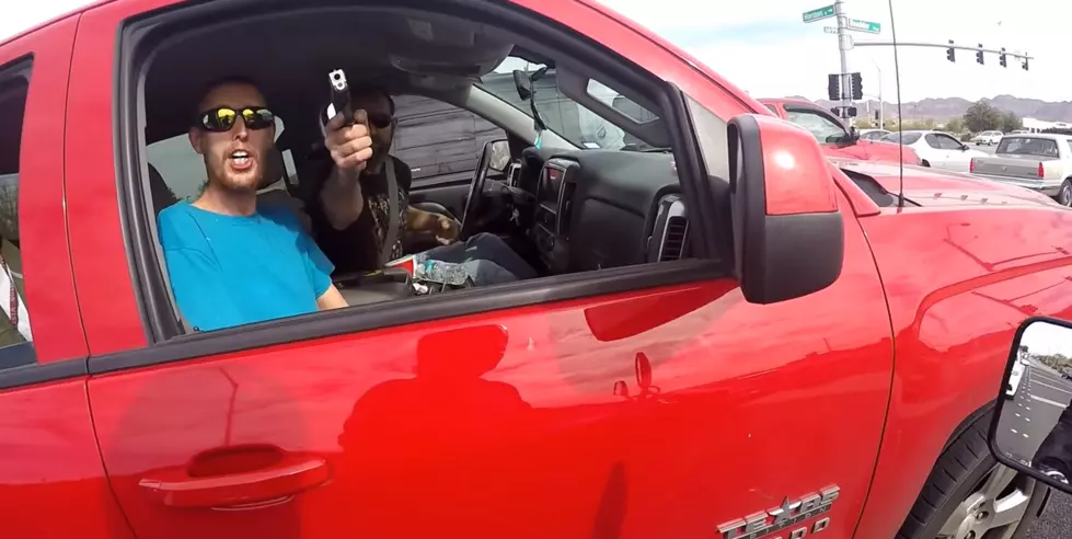 Texas Road Rage Bro Draws His Gun In Traffic [VIDEO]