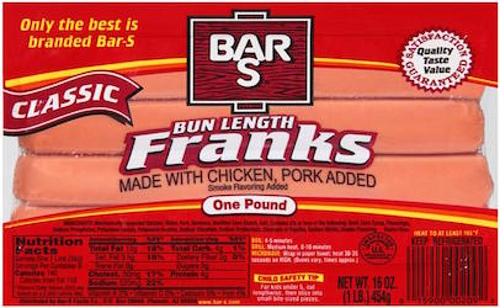 Bar S Recalls Hot Dogs and other Products