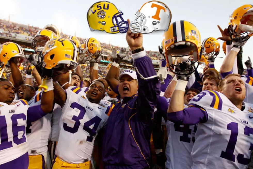 LSU vs Tennessee Today on KWKH, Pregame Show 12:30pm