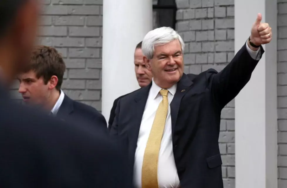 Newt Gingrich Campaigning in Shreveport