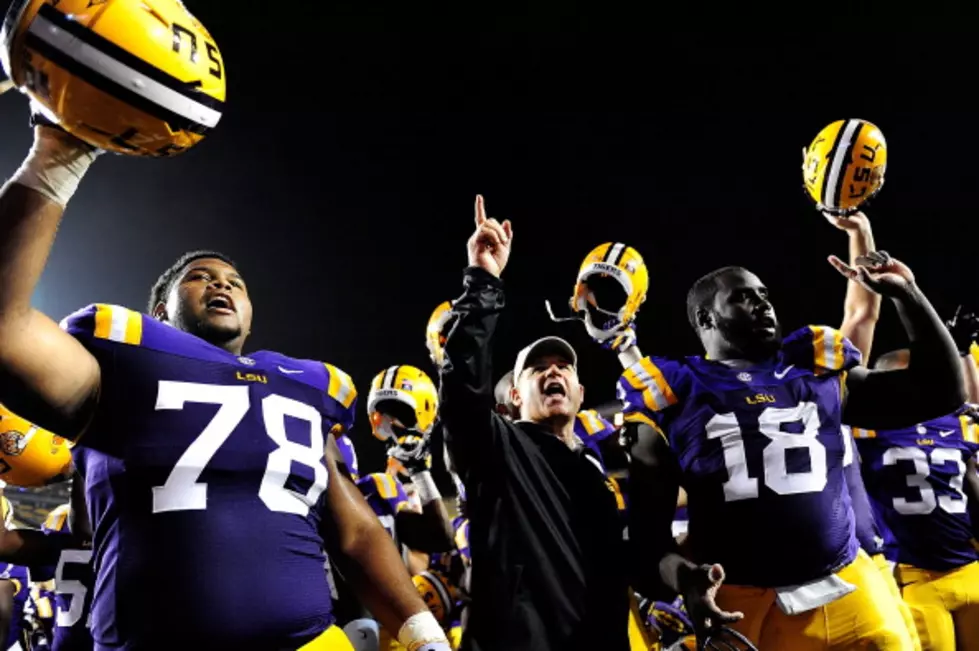 The LSU Tigers Beat the Towson Tigers 38-22