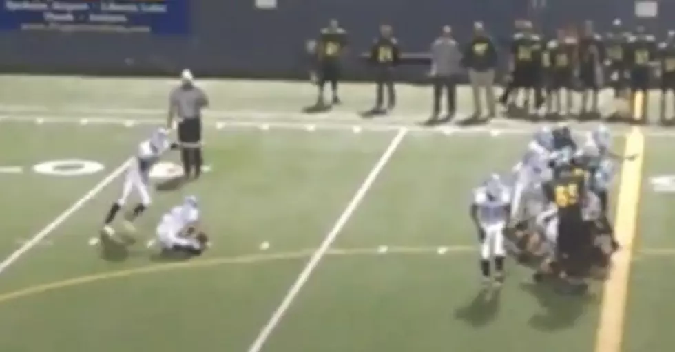 High School Kicker Kicks 67 Yard Field Goal to Send Team to OT [VIDEO]
