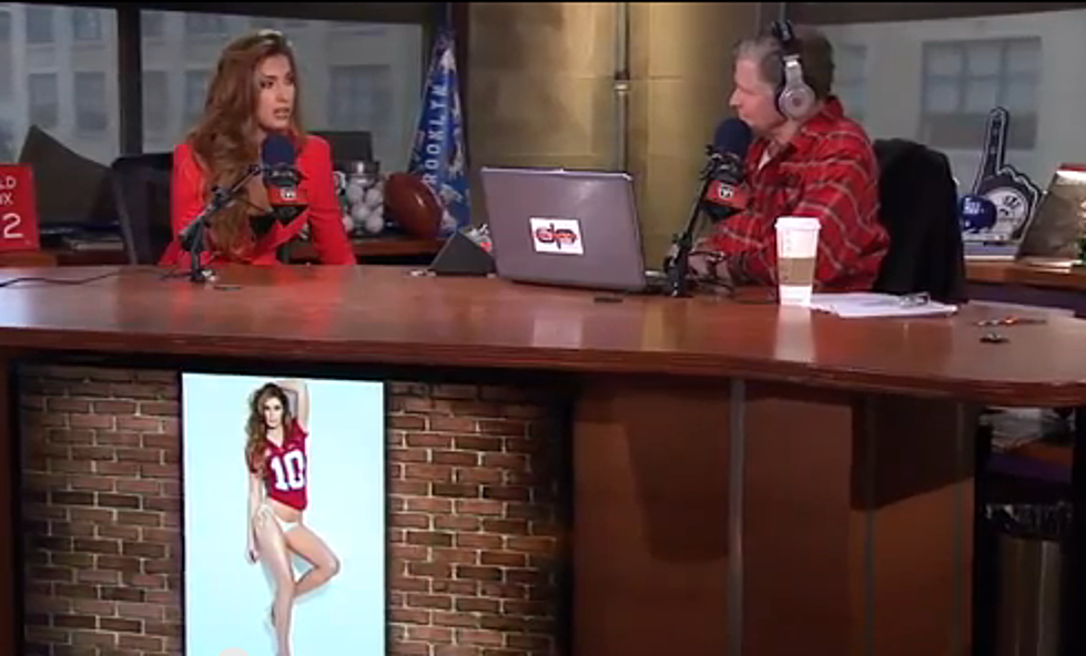 Katherine Webb… in Sports Illustrated Swimsuit Issue, on Dan Patrick Show!