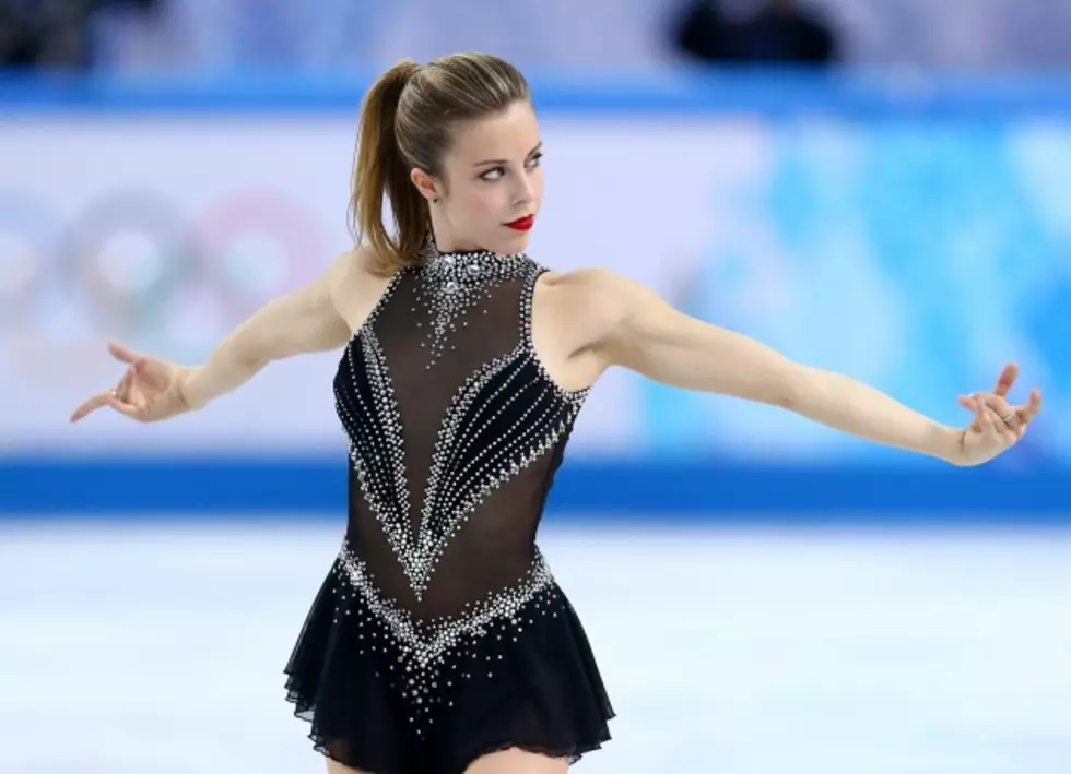 Watch Olympic Athlete Ashley Wagner Say &#8216;Bulls&#8212;&#8216; After Hearing Her Score