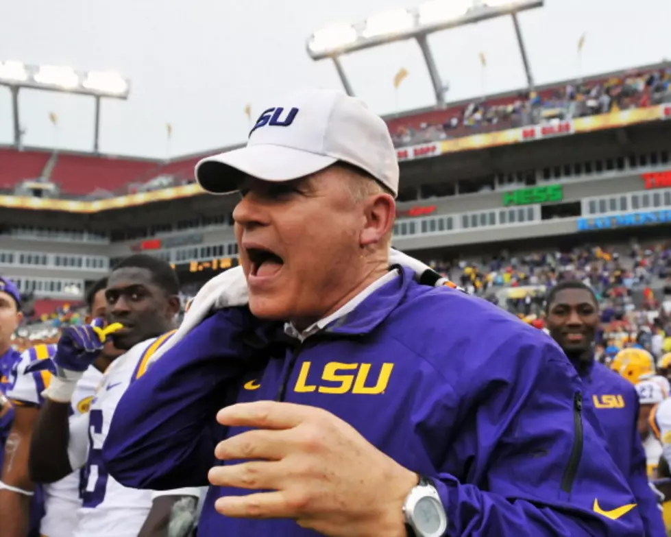 Les Miles Says to Hell with any Louisiana Athletes That Don’t Want to Stay Home