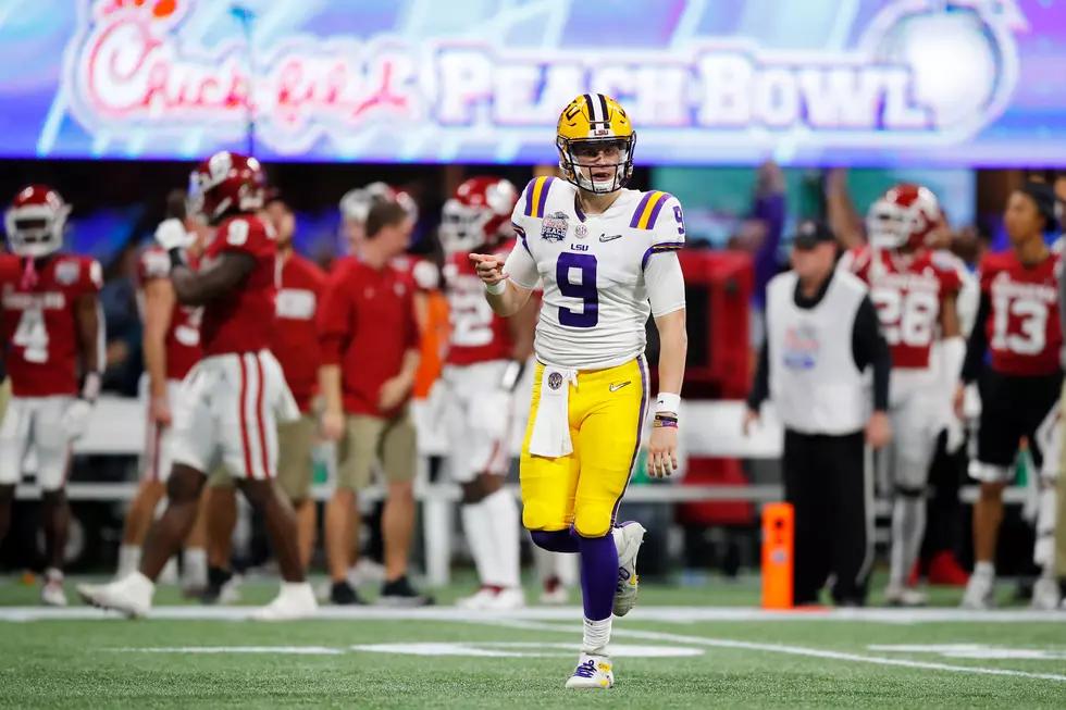 LSU Obliterate Oklahoma 63-28 In Peach Bowl Playoff Game