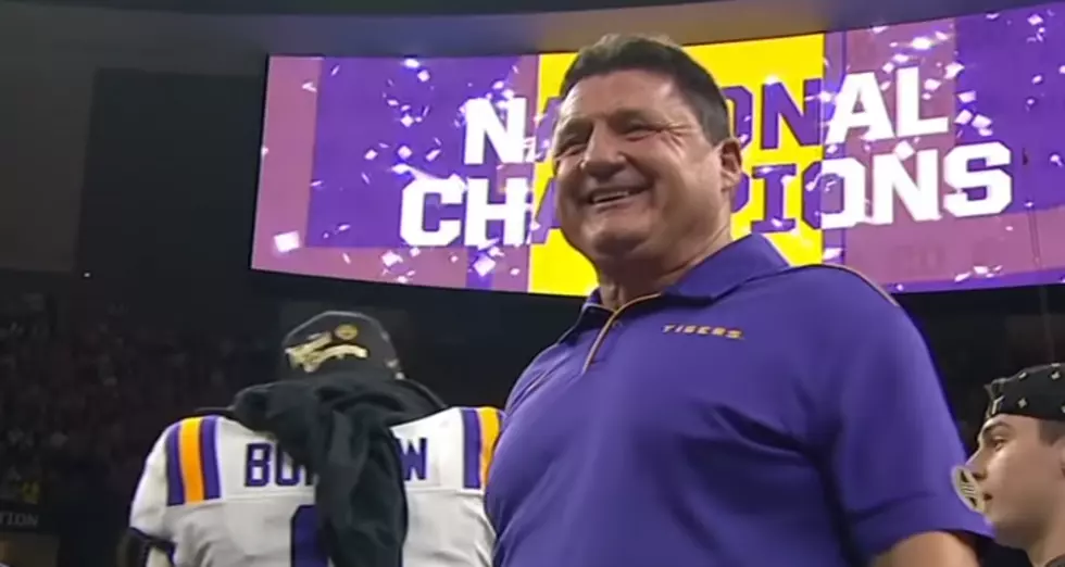 Coach O Celebrates With “A Ham Sammich Or Maybe Some Boudin”