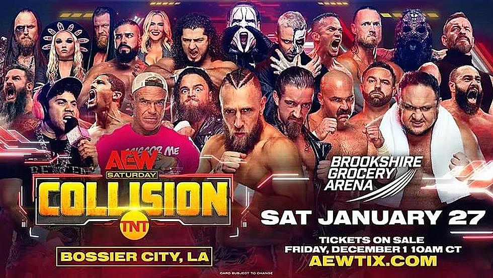 AEW Collision Bossier City: Know Before You Go
