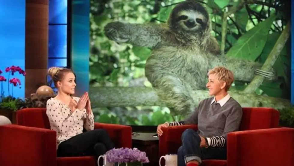 Kristen Bell’s Sloth Meltdown [VIDEO]