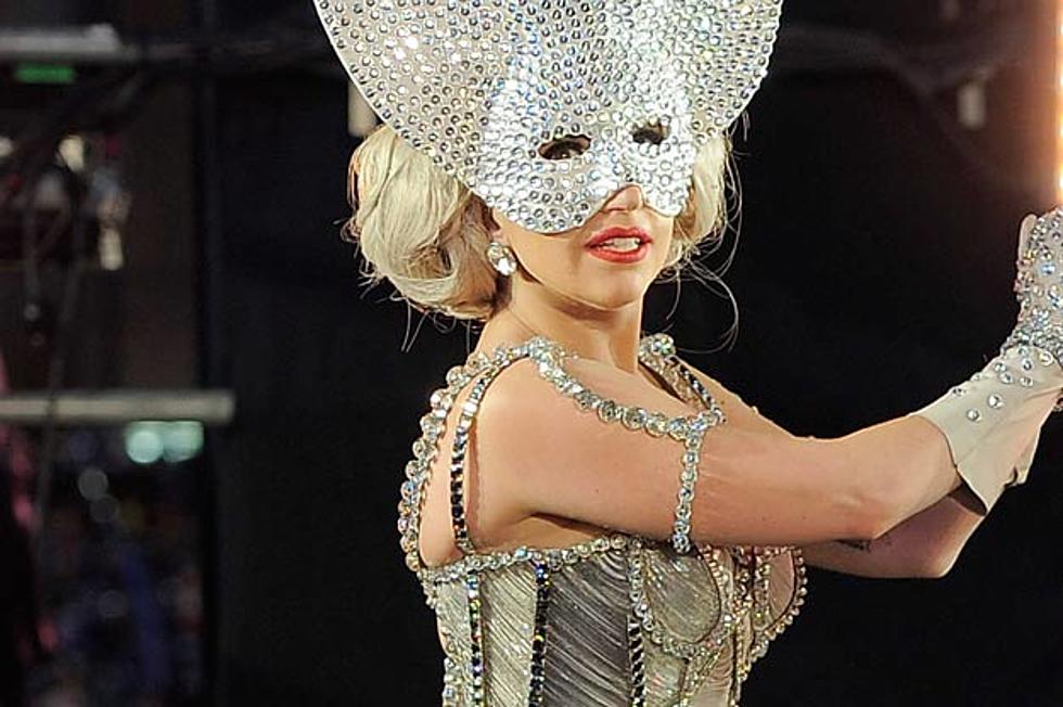 Lady Gaga Arrives in South Korea in Pearl Mask