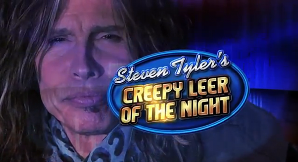 I&#8217;ll Miss &#8216;Steven Tyler&#8217;s Creepy Leer of the Night&#8217; on Jimmy Kimmel [VIDEO]