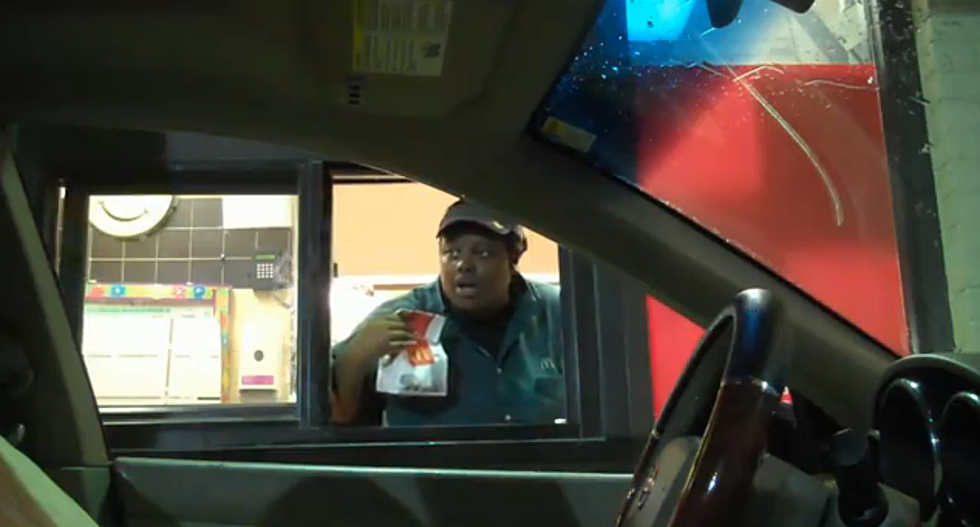 An ‘Invisible Driver’ Goes Through the Drive Thru [VIDEO]