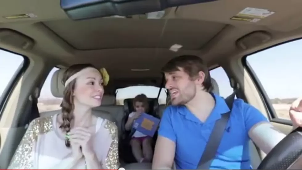 Mom + Dad Sing Disney&#8217;s Frozen Soundtrack While Daughter Ignores [VIDEO]