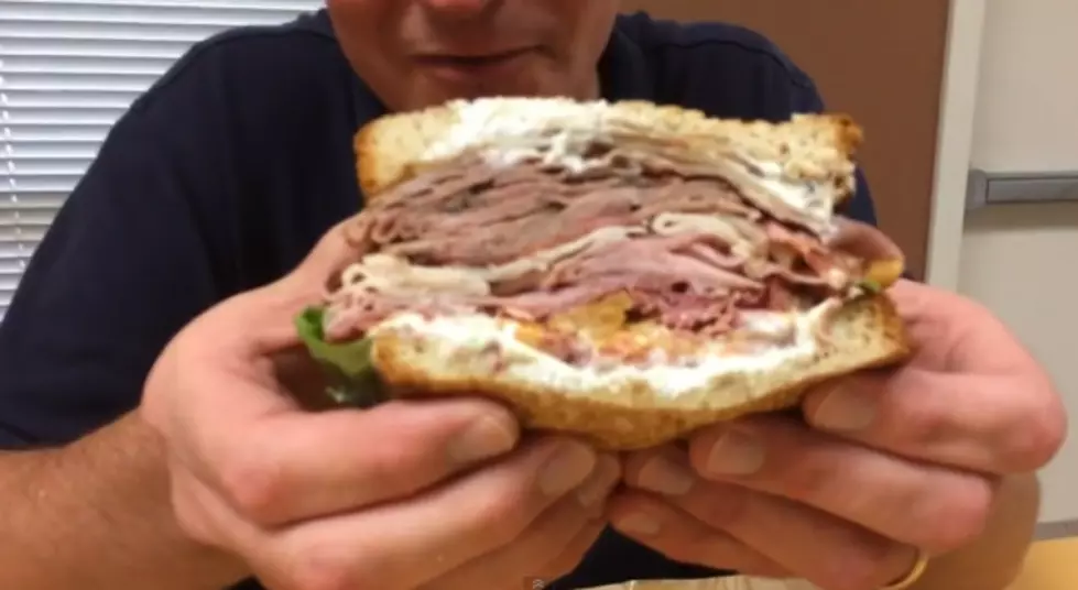 Arby&#8217;s Meat Mountain Challenge [VIDEO]