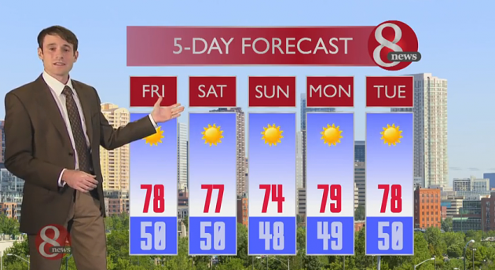 An Unforgettable TV Weatherguy&#8217;s Forecast [VIDEO]