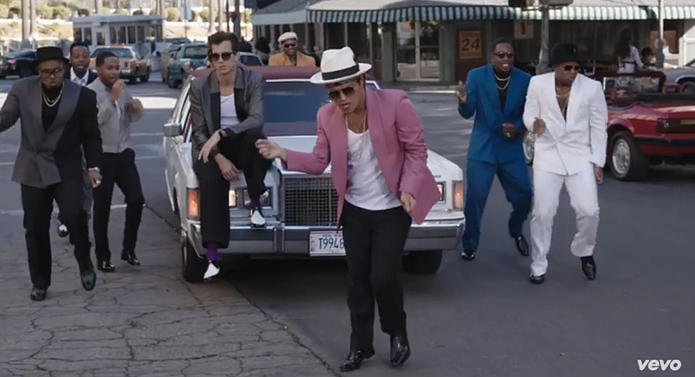 Mark Ronson & Bruno Mars Continue To Dominate Billboard Hot 100 [VIDEO]