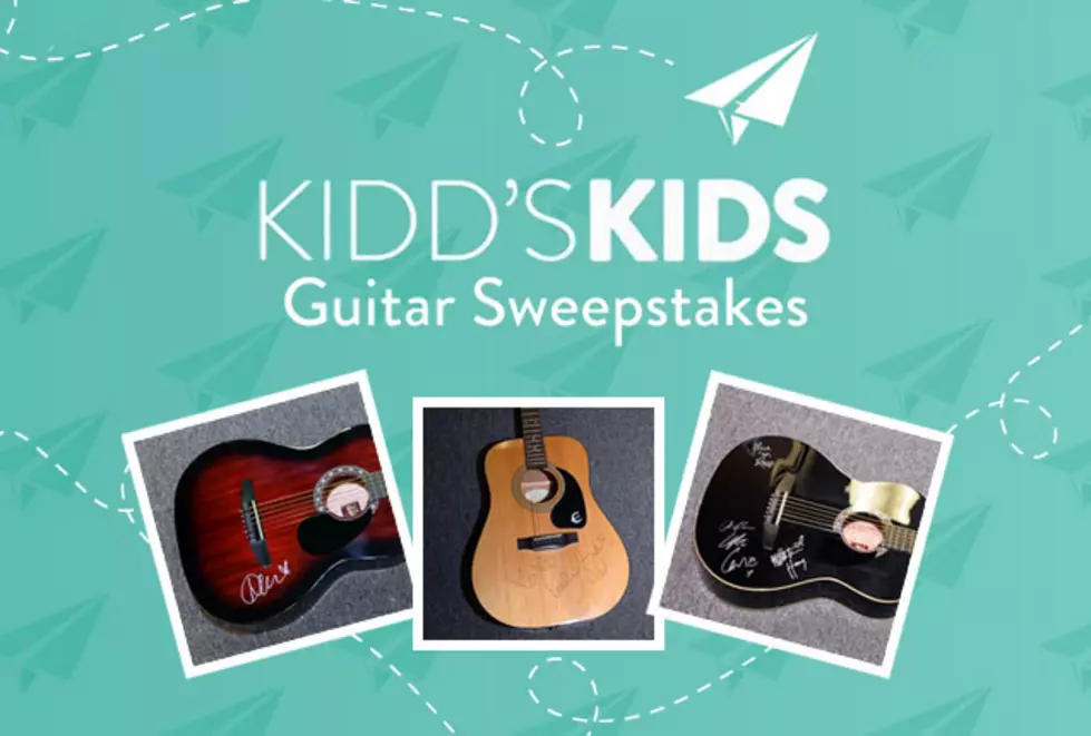 Donate To Kidd’s Kids For A Chance To Win An Autographed Guitar
