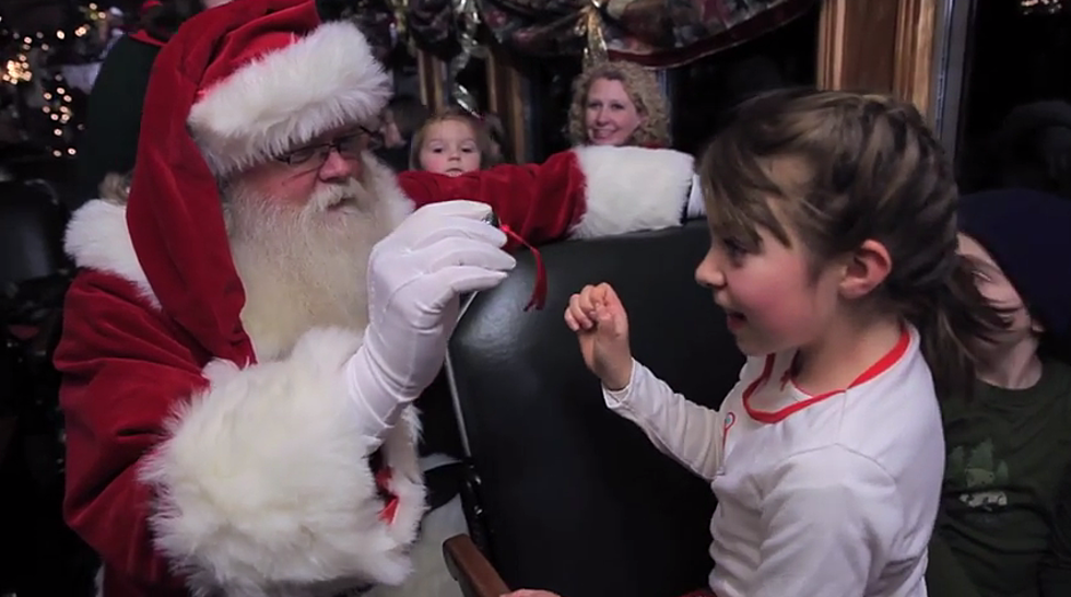 All Aboard &#8216;The Polar Express&#8217; To The North Pole On The Texas State Railroad
