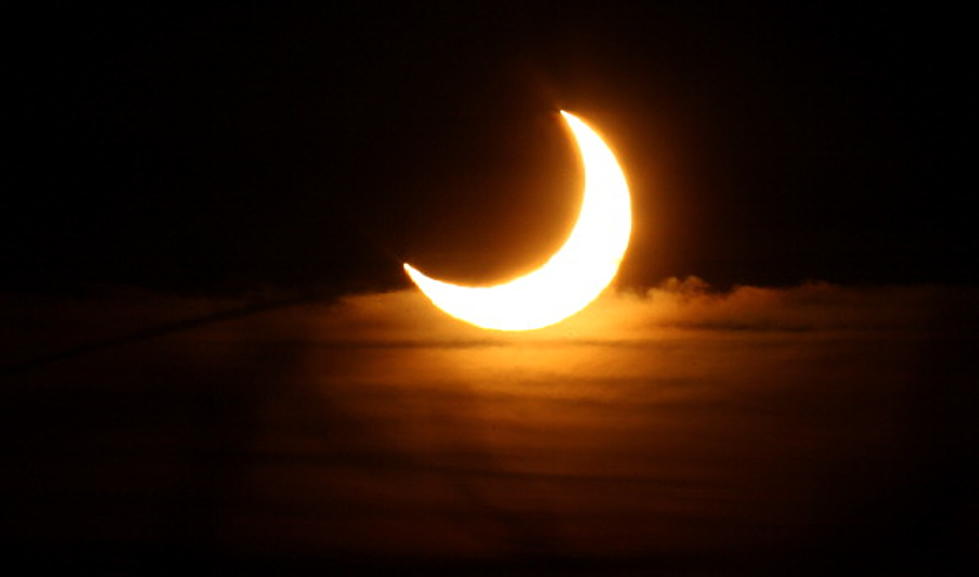 Solar Eclipse Peak Times in E. TX